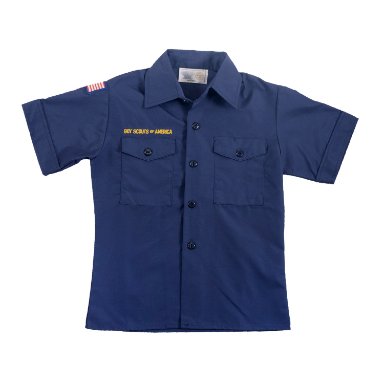 cub scout shirt small